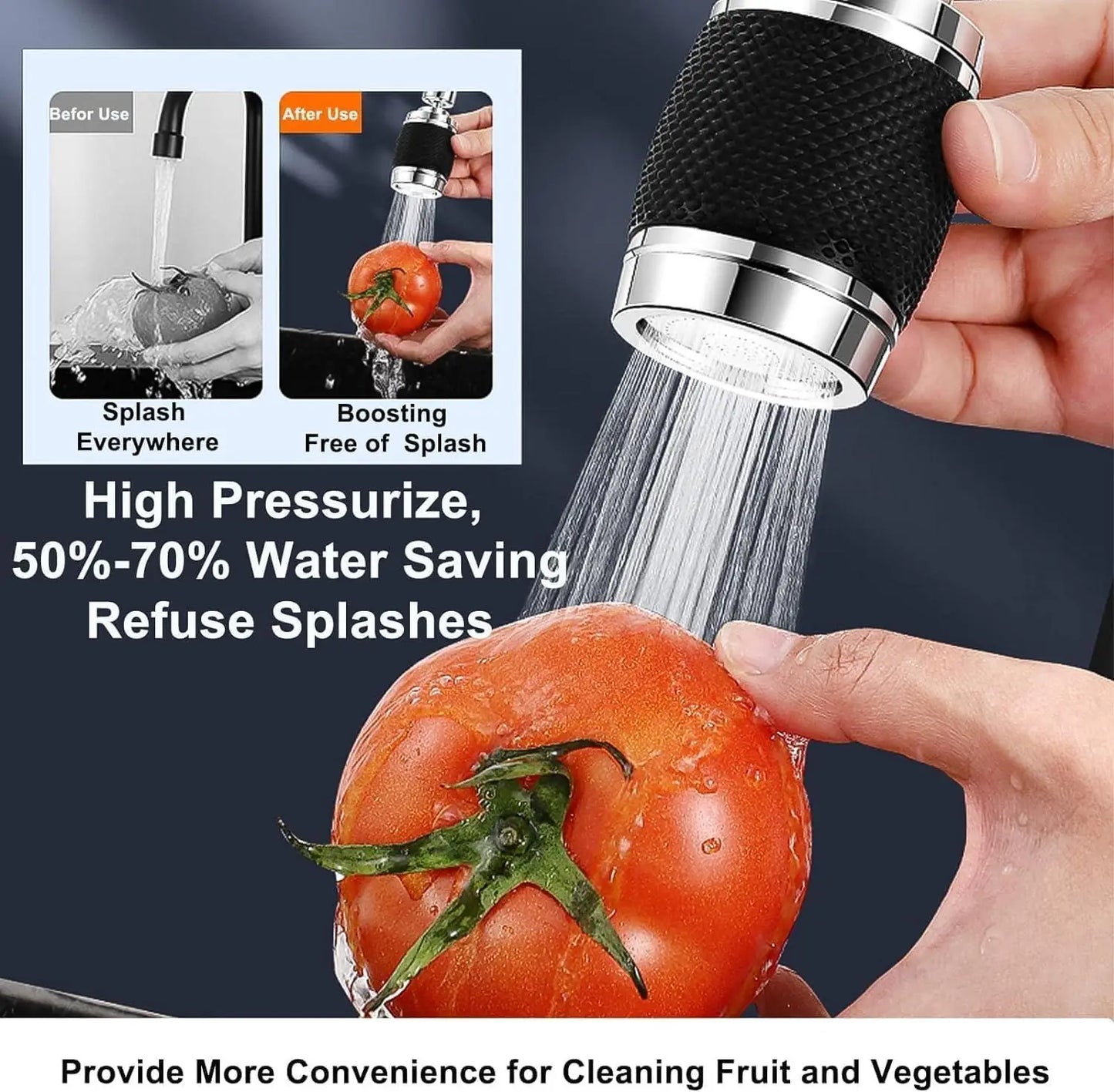 360° Swivel Tap Sink Faucet Extender with Filter